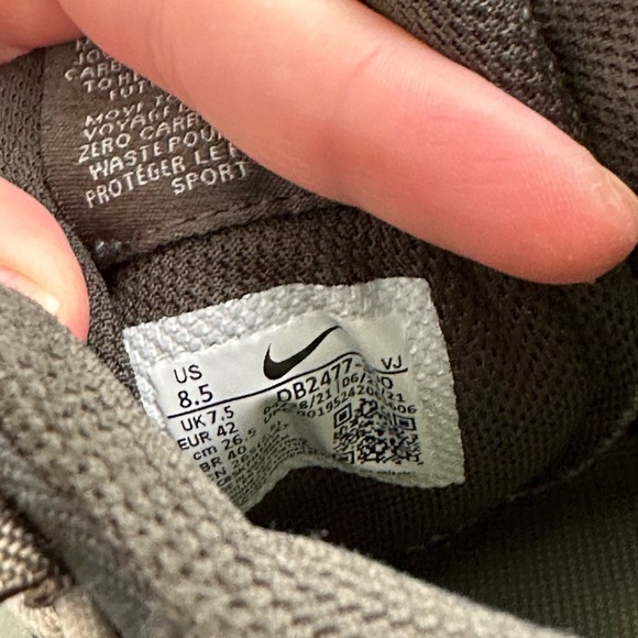 Nike Crater Impact Sequoia Olive Running Sneakers Size 8.5 - Picture 5 of 6